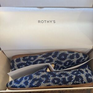 Rothy’s Indigo Cat Almond Loafer